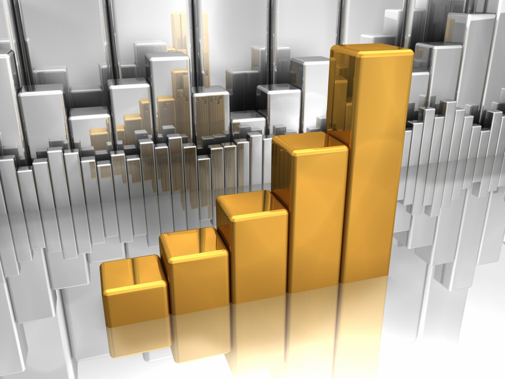 gold and silver chart